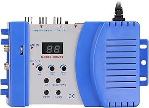 RF Modulator for AV to RF Conversion, Supports PAL/NTSC