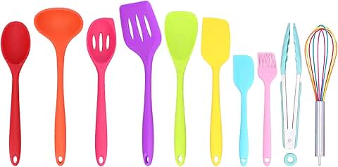 Silicone Kitchen Utensils and Cookware Set