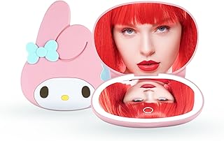 My Melody LED Compact Mirror with 3X Magnification