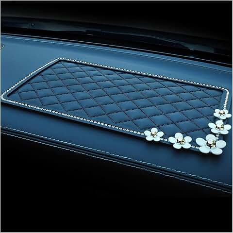 Daisy Rhinestone Car Dashboard Anti-Slip Mat