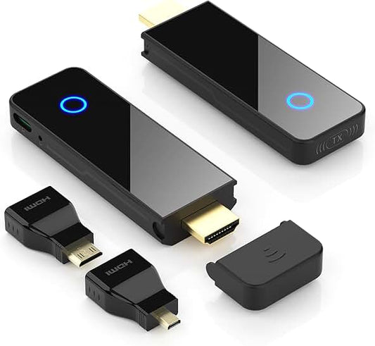 Wireless HDMI transmitter and receiver, 1080P, 98 feet range