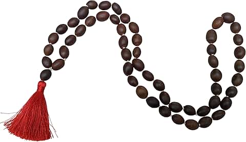Sacred Lotus Seed Bead Mala for Prayer and Meditation