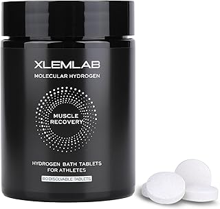 Hydrogen Bath Bombs and Water Tablets for Muscle Recovery