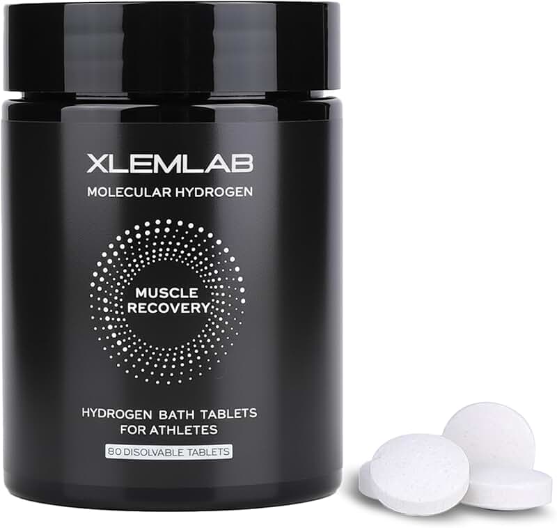 Hydrogen Bath Bombs and Water Tablets for Muscle Recovery