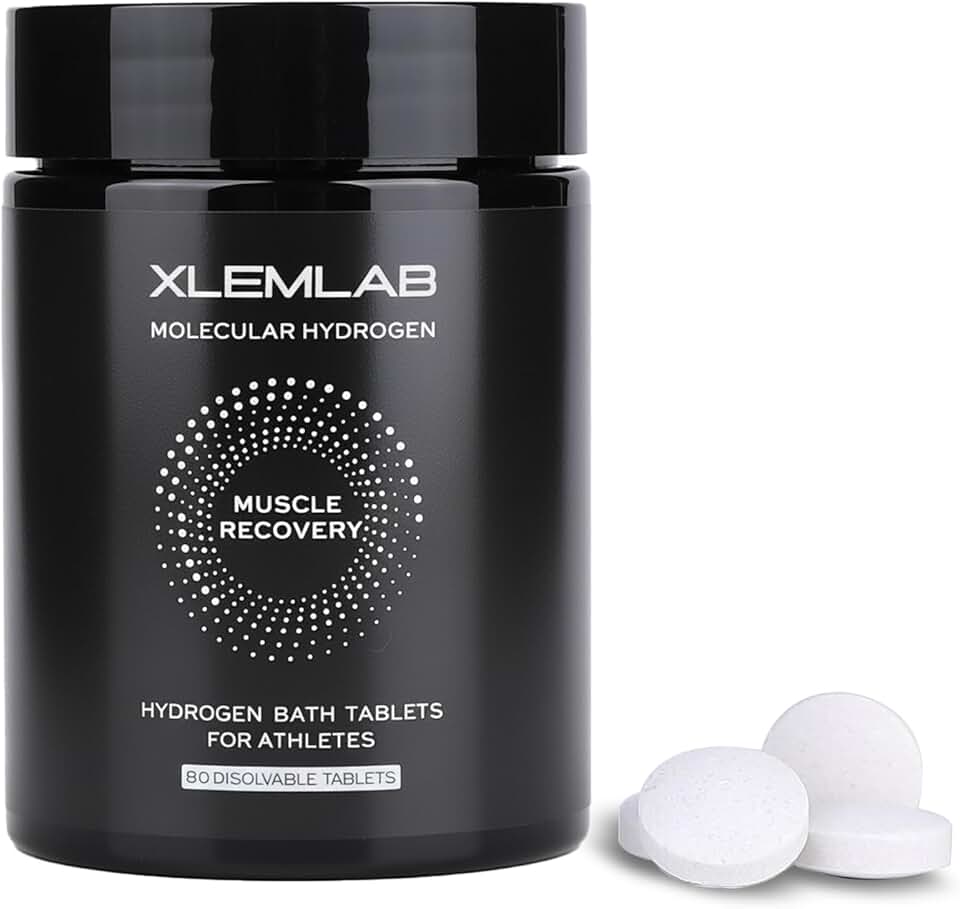 Hydrogen Bath Bombs and Water Tablets for Muscle Recovery