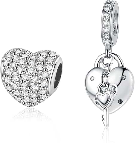 Sterling Silver Astronaut Charm Set for Bracelets and Necklaces
