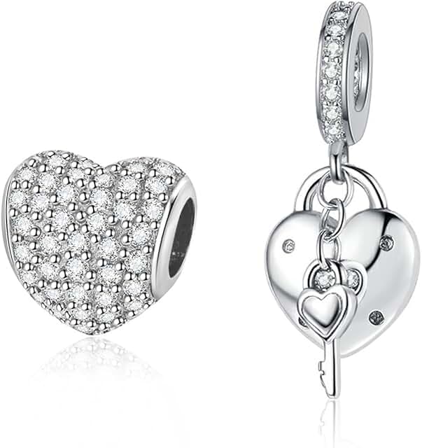 Sterling Silver Astronaut Charm Set for Bracelets and Necklaces