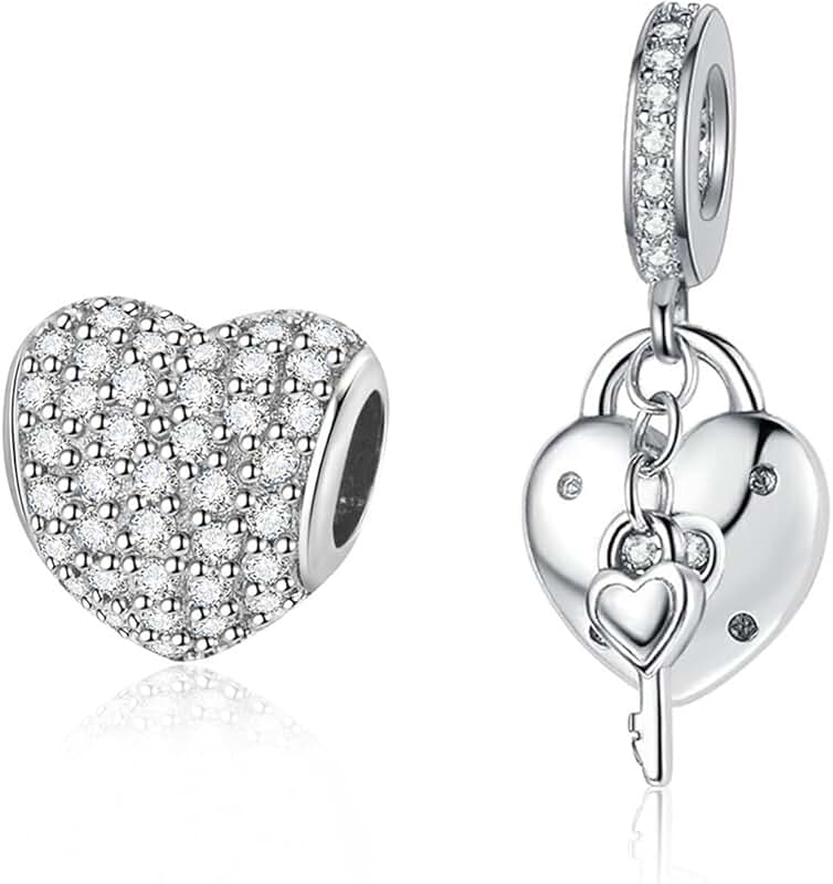 Sterling Silver Astronaut Charm Set for Bracelets and Necklaces