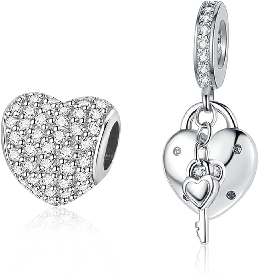 Sterling Silver Astronaut Charm Set for Bracelets and Necklaces