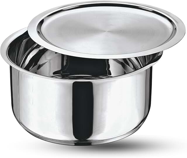 16cm Stainless Steel Multipurpose Tope with Lid