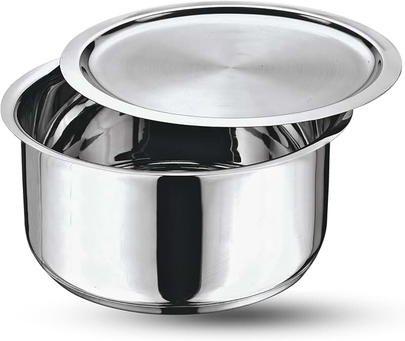 16cm Stainless Steel Multipurpose Tope with Lid