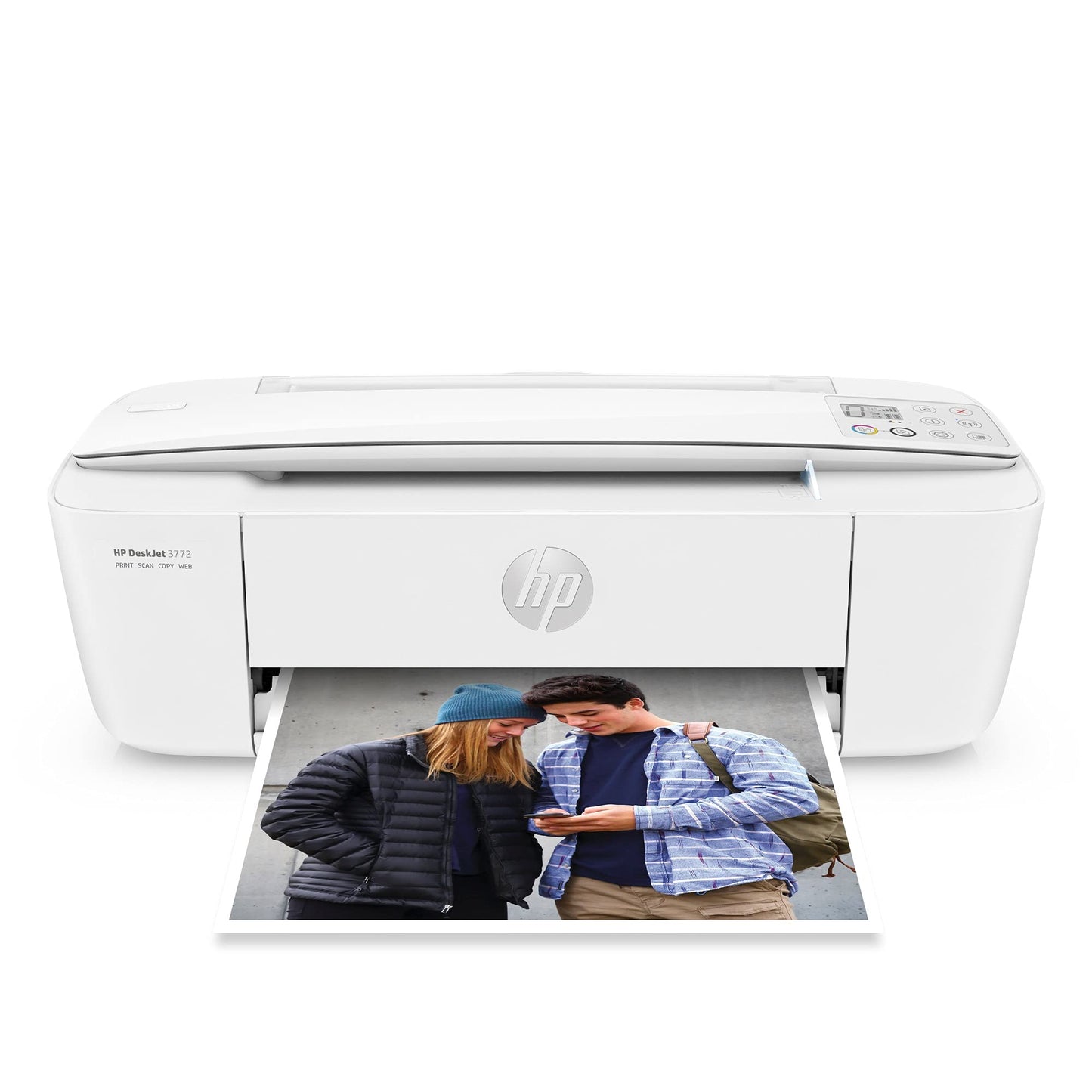 DeskJet 3772 All-in-One Wireless Color Inkjet Printer, Scan and Copy, Instant Ink Ready, T8W88A (Renewed)