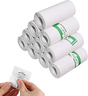 Thermal Sticker Paper 57x30mm, 10 Rolls