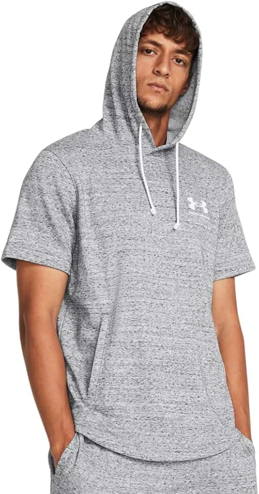 Men's Rival Terry Short-Sleeve Hoodie