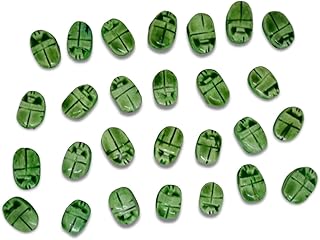 Egyptian Handmade Scarab Bead for Jewelry Making
