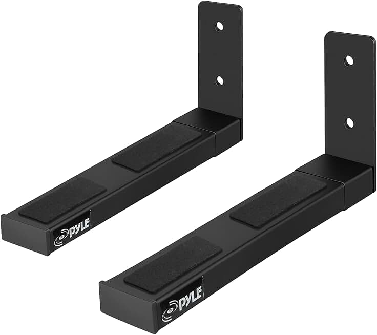 Adjustable Wall Mount Brackets for Speakers and Soundbars