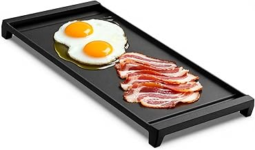 Upgraded Cast Iron Griddle for Gas Stove Top