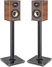 Pair of 28-inch Swivel Speaker Stands for Heavy Speakers