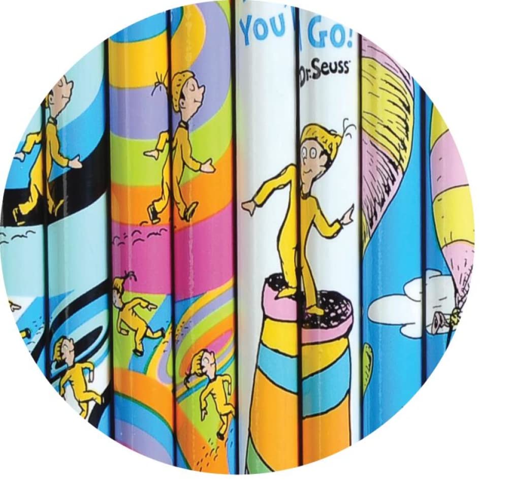 Oh the Places You'll Go Number 2 Pencils for Kids, Pack of 72