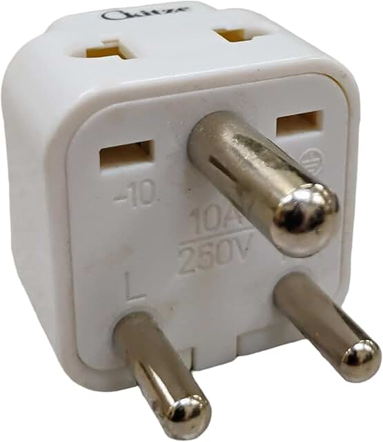 Universal Type D Power Plug Adapter for Travel