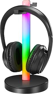 Wireless TV Headphones with Long Range and Stand