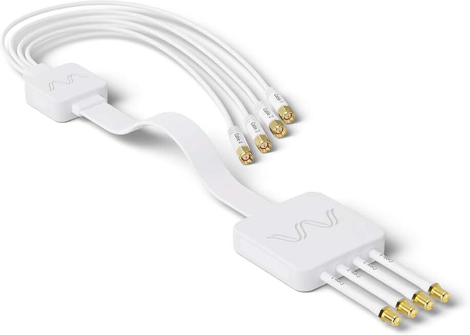 Low-Loss Flat-Ribbon 4-in-1 Cable for Windows and Doors