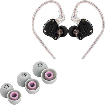In-Ear Monitor with 5 Drivers and Ear Tips