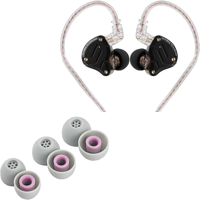In-Ear Monitor with 5 Drivers and Ear Tips