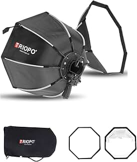 55cm Octagon Softbox for Flash Photography