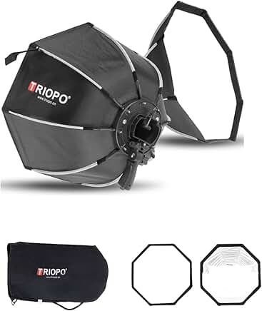 55cm Octagon Softbox for Flash Photography