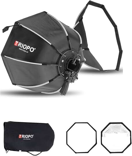 55cm Octagon Softbox for Flash Photography