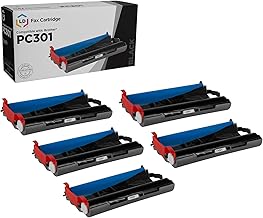 Fax Cartridge with Roll Replacement, 5-Pack