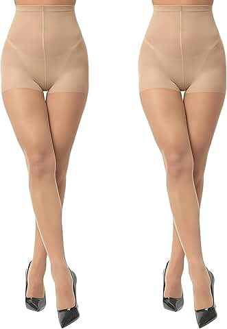 Two Pairs of Soft Women's Tights