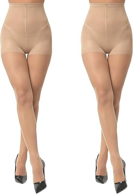 Two Pairs of Soft Women's Tights