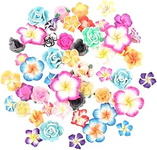 50 Colorful Resin Charms for Crafts and Decorations