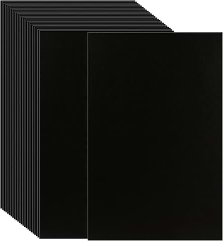 Black 11x17 inch 80lb cardstock, 100 sheets
