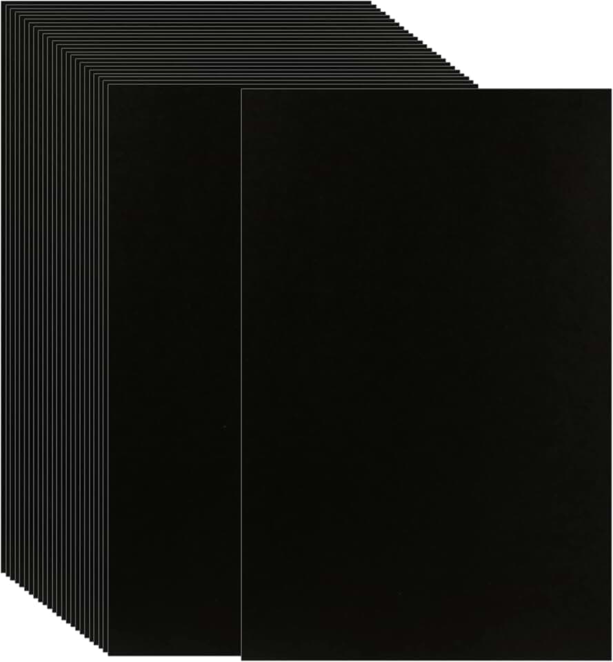 Black 11x17 inch 80lb cardstock, 100 sheets