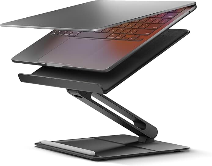 Height Adjustable Laptop and Tablet Stand