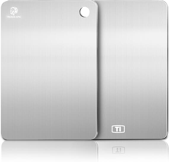 Titanium Double-Sided Non-Toxic Cutting Board