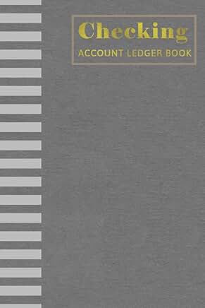 Checking Account Ledger Book with 110 Pages