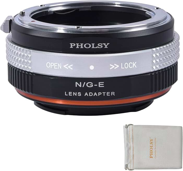 Lens Mount Adapter for Nikon F to Sony E Cameras