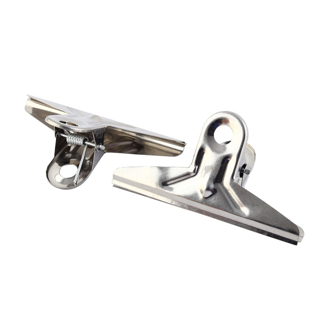 Two 5-Inch Stationery Paper File Clamps