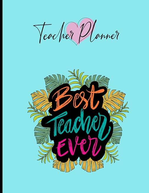 Teacher Planner for Lesson Planning and Class Organization