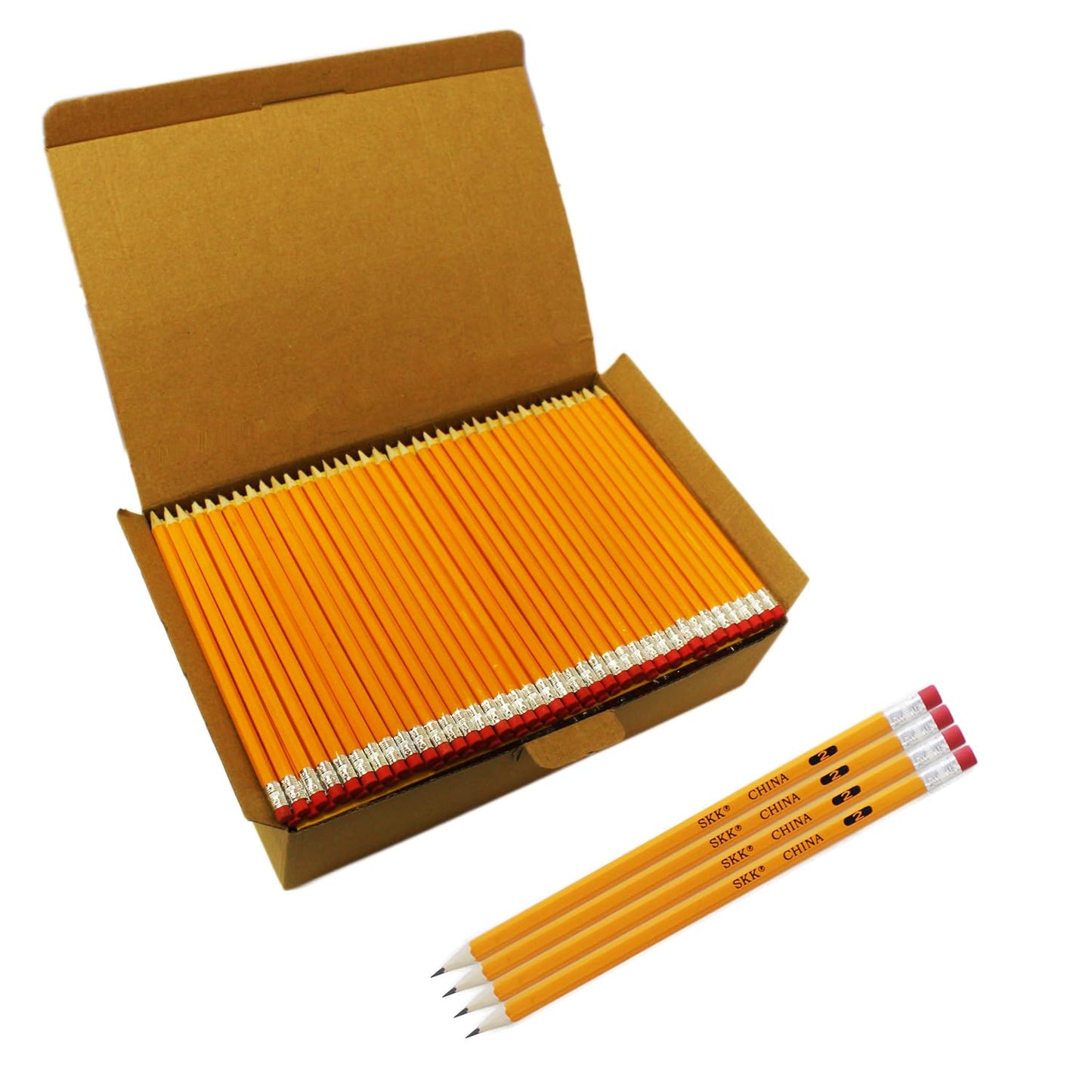 360 Pre-sharpened No.2 HB Pencils with Erasers