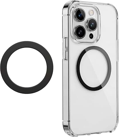 Magnetic Ring for Cellphones, Black