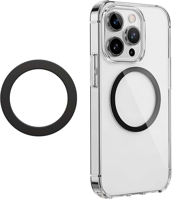 Magnetic Ring for Cellphones, Black