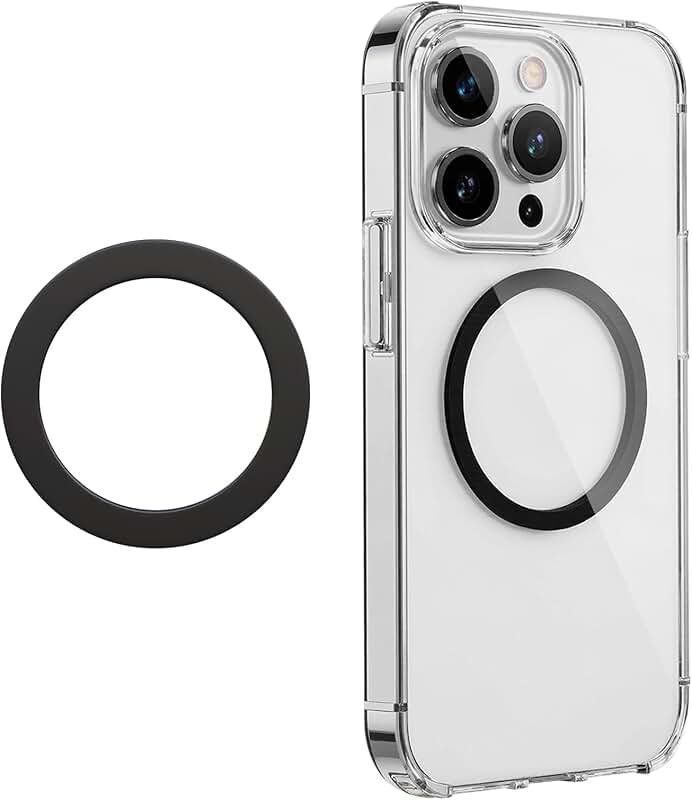Magnetic Ring for Cellphones, Black