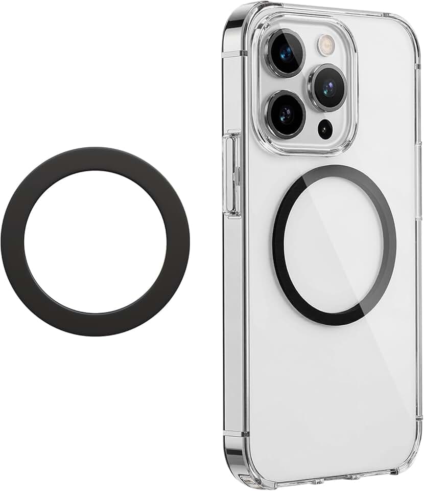 Magnetic Ring for Cellphones, Black