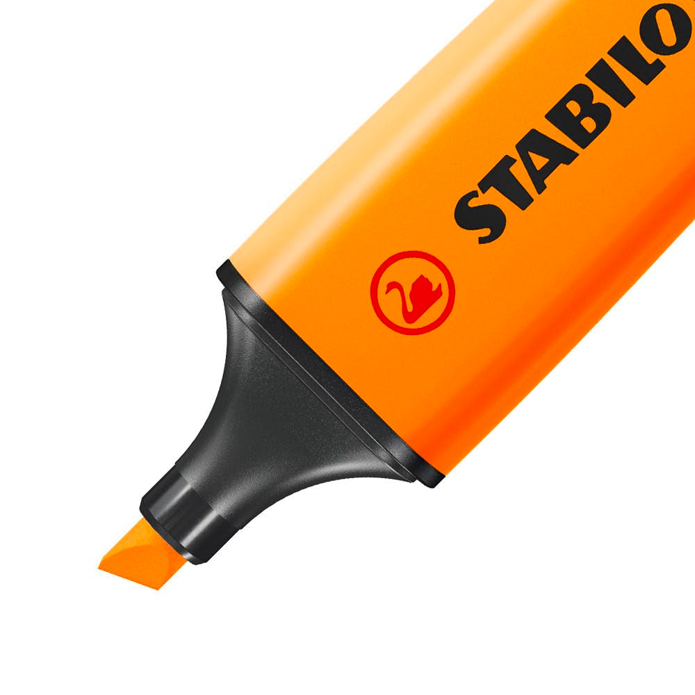 Orange Highlighter Pack of 10