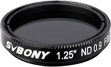 Moon Filter for Telescope, 1.25 inch, 12.5% Transmission